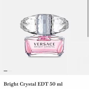 Versace Bright Crystal Pink and White Box